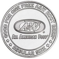 Aluminum Coin - Medallion (0.984")